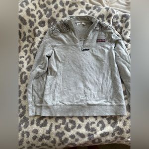 Vineyard vines pullover half zip sweater